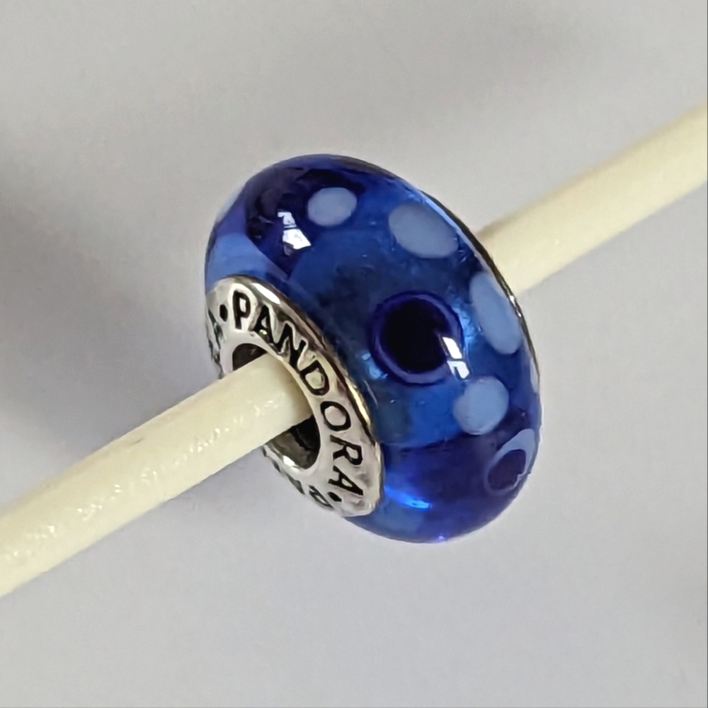 Pandora Murano Glass & Sterling Silver Charm.